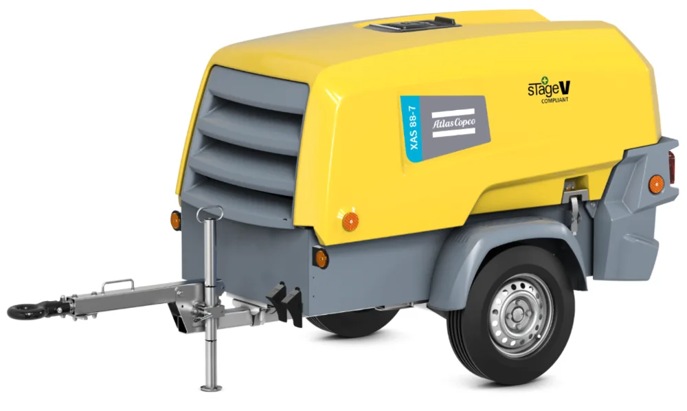 Atlas Copco XAS 185 Portable Air Compressor