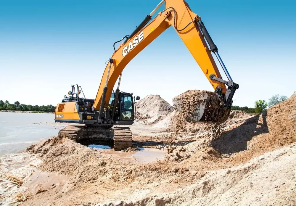 Case CX350D Excavator