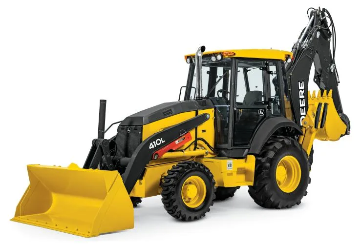 John Deere 410L Backhoe Loader
