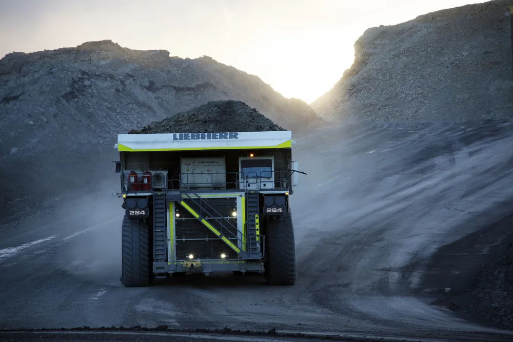 Liebherr T 284 Mining Truck